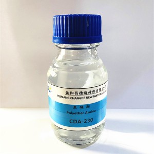 Poliéter amina D230 CAS 9046-10-0 para agente de cura epóxi